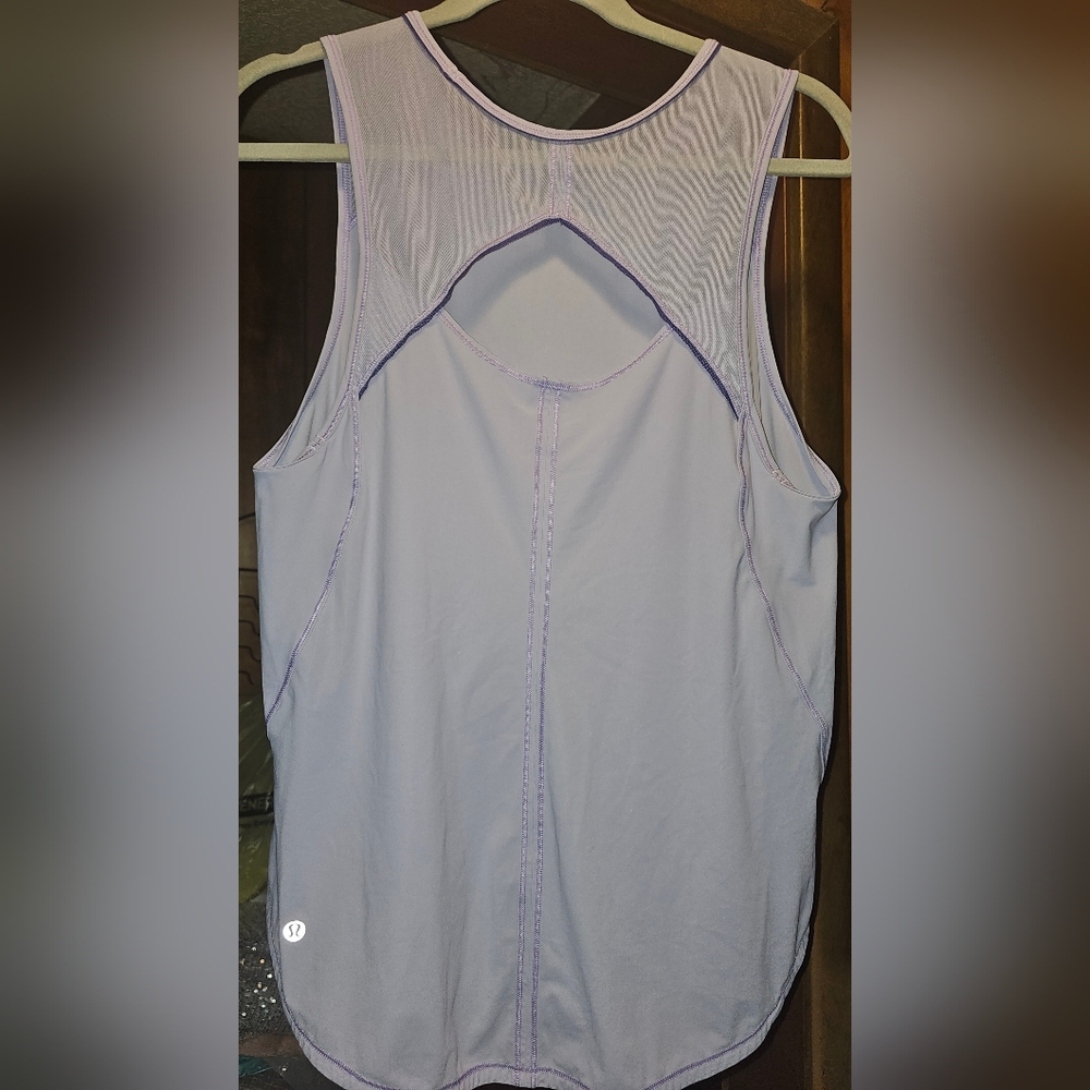 Lululemon Sculpt Tank Top Back Vent Women's L